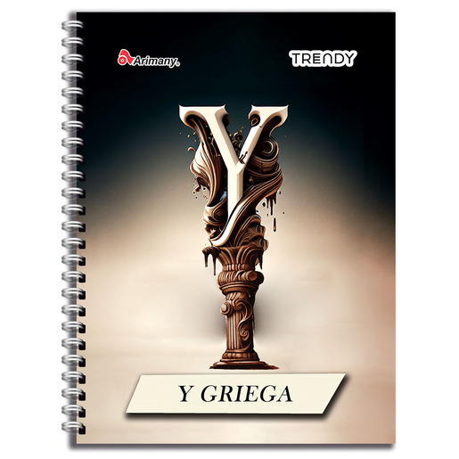 CUADERNO ESPIRAL ARIMANY TRENDY MULTIMATERIAS LINEAS 200H (PASTA SEMI DURA)