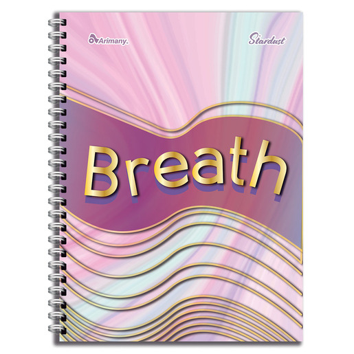 CUADERNO ESPIRAL ARIMANY STARDUST LINEAS 100H (PASTA SEMI DURA)