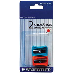 SACAPUNTAS STAEDTLER DE PLASTICO 2U SACAPUNTAS STAEDTLER DE PLASTICO 2U