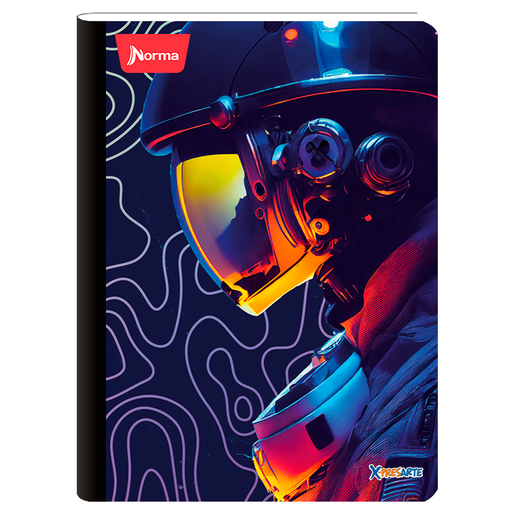 CUADERNO COSIDO RAYA X-PRESARTE (MASCULINO, 100H)