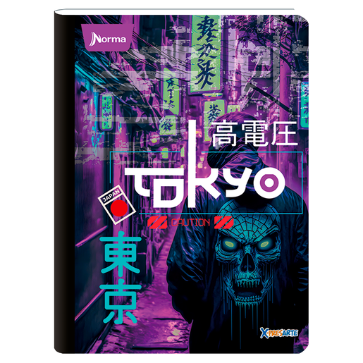 CUADERNO COSIDO RAYA X-PRESARTE (MASCULINO, 100H)