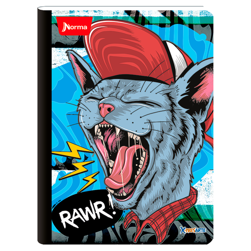 CUADERNO COSIDO RAYA X-PRESARTE (MASCULINO, 100H)