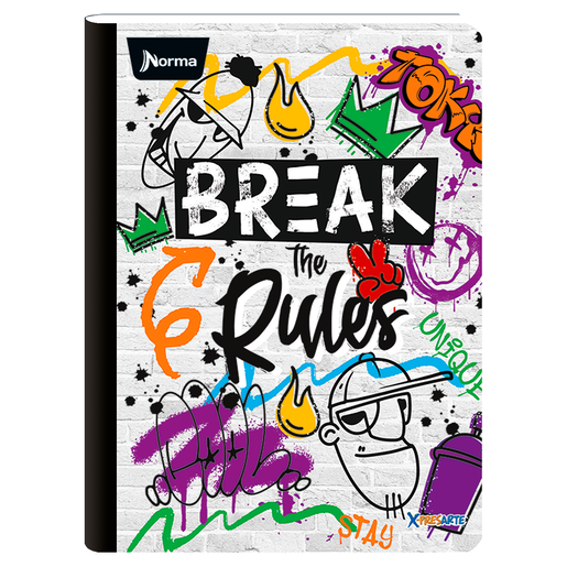 CUADERNO COSIDO RAYA X-PRESARTE (MASCULINO, 100H)