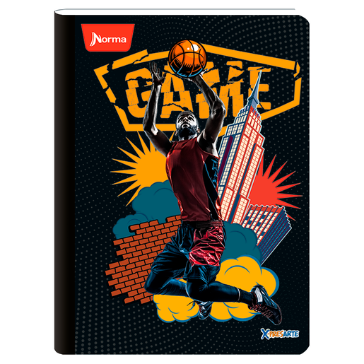 CUADERNO COSIDO RAYA X-PRESARTE (MASCULINO, 100H)