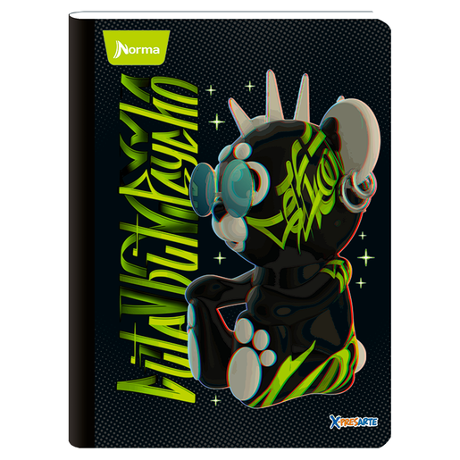 CUADERNO COSIDO RAYA X-PRESARTE (MASCULINO, 100H)