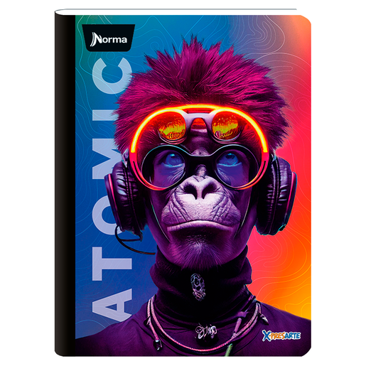 CUADERNO COSIDO RAYA X-PRESARTE (MASCULINO, 100H)