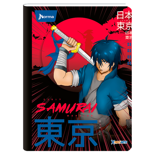 CUADERNO COSIDO RAYA X-PRESARTE (MASCULINO, 100H)