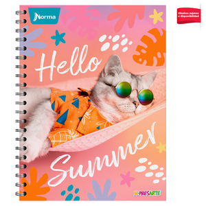 CUADERNO ESPIRAL RAYA X-RESARTE (FEMENINO, 100H) CUADERNO ESPIRAL RAYA X-RESARTE (FEMENINO, 100H)