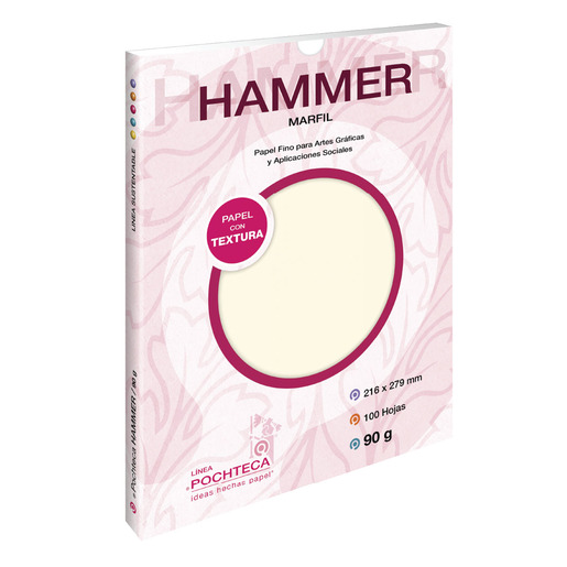 GOFRADO HAMMER MARFIL 90G CARTA 100 HJS