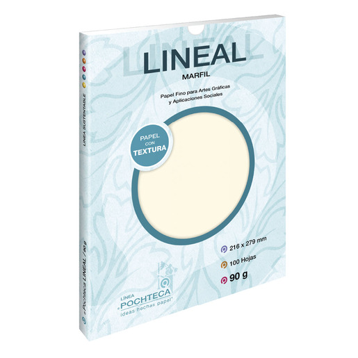GOFRADO LINEAL MARFIL 90G CARTA 100 HJS