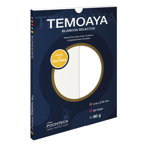 PAPEL TEMOAYA BLANCO 90G CARTA 50 HJS