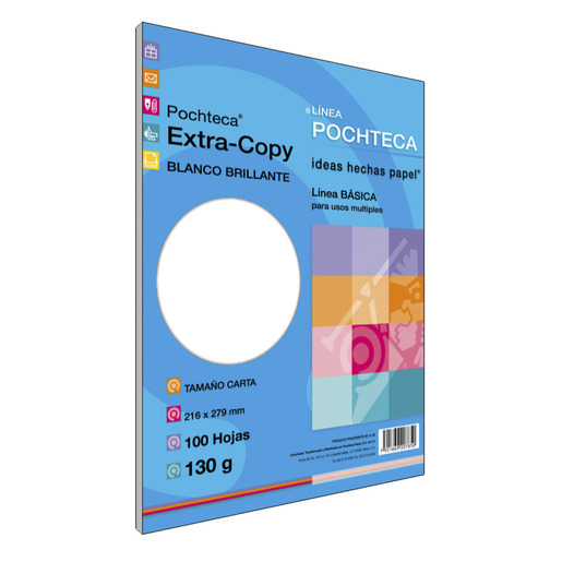 PAPEL EXTRACOPY BR 130G CARTA 100H
