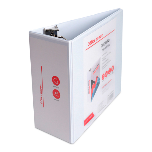 CARPETA, 3 ARILLOS EN D , TAMANO CARTA, 4.0 PULG
