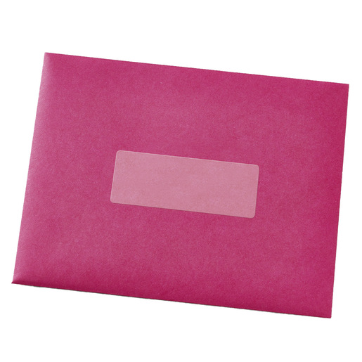 ETIQUETA TRANSPARENTE PERMANENTE INKJET 2.5 CM X 6.7 CM PAQ 300