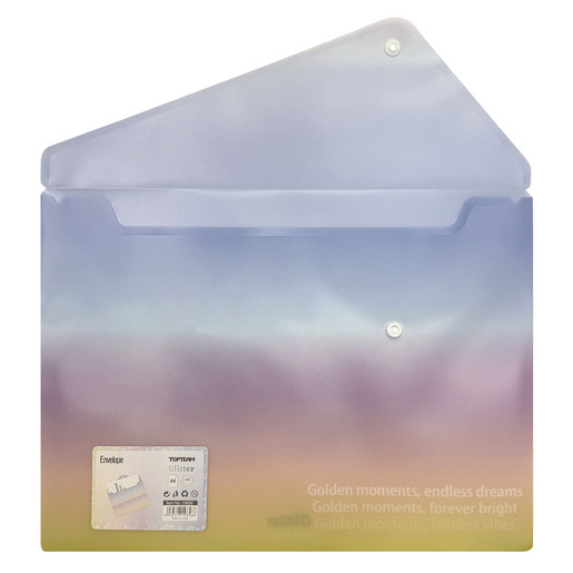 SOBRE CON BROCHE TOP TEAM A4 COLORES DEGRADADOS