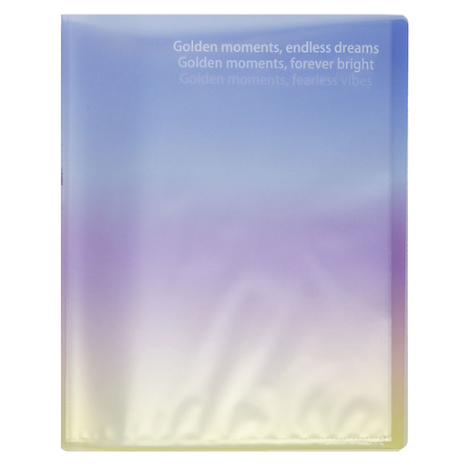 CARPETA DE PRESENTACIÓN TOP TEAM 20 HOJAS TRANSPARENTES, COLORES DEGRADADOS