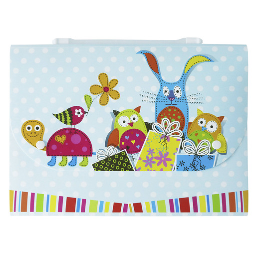 ARCHIVO EXPANDIBLE TOP TEAM 13 DIVISIONES A4 DISEÑO BÚHO