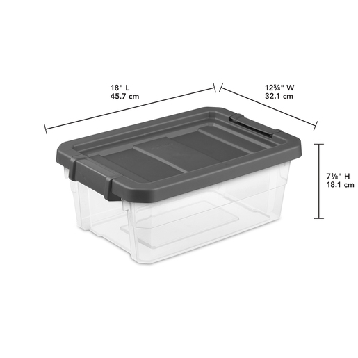 CAJA PLASTICA USO RUDO 15 LITROS STERILITE