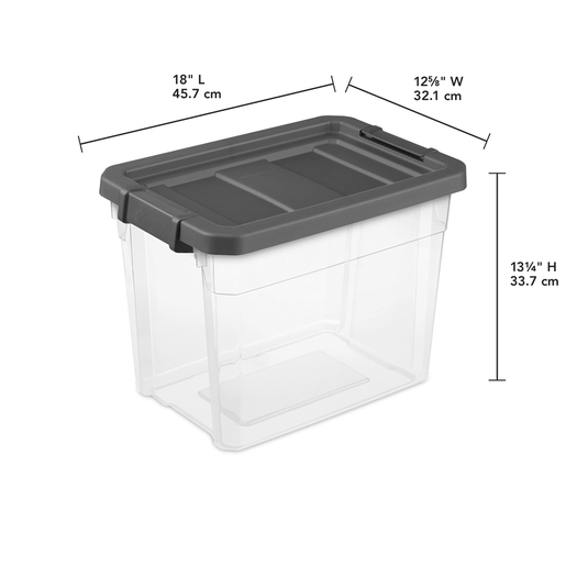 CAJA PLASTICA USO RUDO 28 LITROS STERILITE