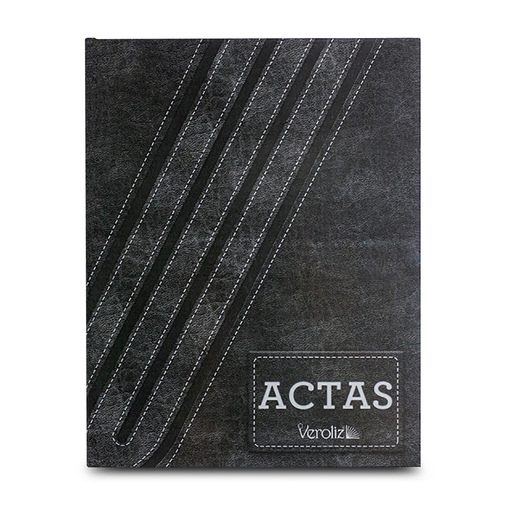 LIBRO DE ACTAS PORTADA PLASTIFICADA DE 200 FOLIOS