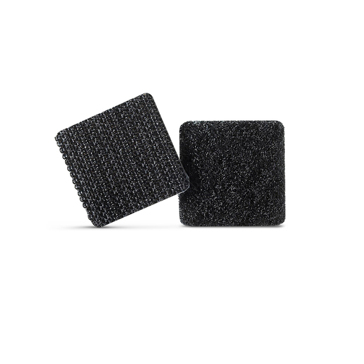 VELCRO CUADROS NEGRO SB 22MM
