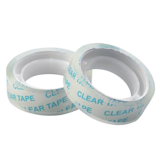 CINTA ADHESIVA TRANSPARENTE 5U (MEDIDA 18MM X 10MTS)