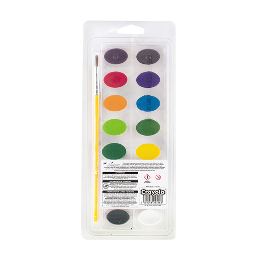 ACUARELAS 16 COLORES CRAYOLA