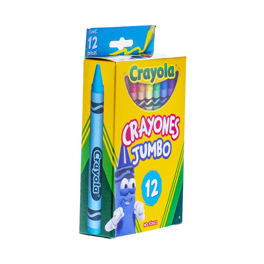 CRAYONES CRAYOLA JUMBO CAJA 12U