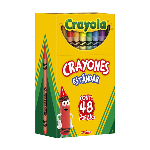 CRAYONES CRAYOLA CLASICOS 48U