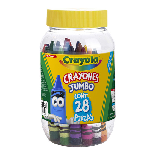 CRAYONES CRAYOLA JUMBO 28U
