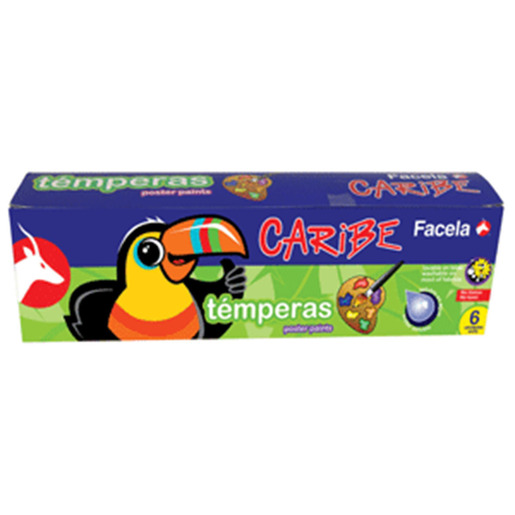 TEMPERAS CARIBE 6 UNIDADES