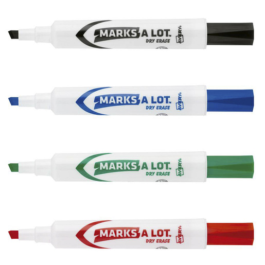 MARCADOR/PIZARRON SURTIDO C/4