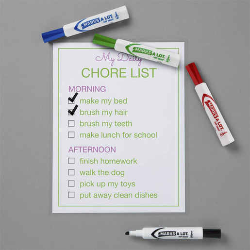 MARCADOR/PIZARRON SURTIDO C/4