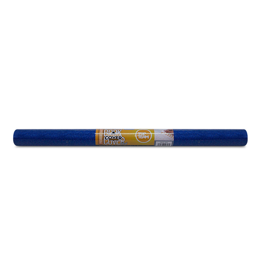 ROLLO ADHESIVO GLITTER AZUL TOP TEAM 5 MTS