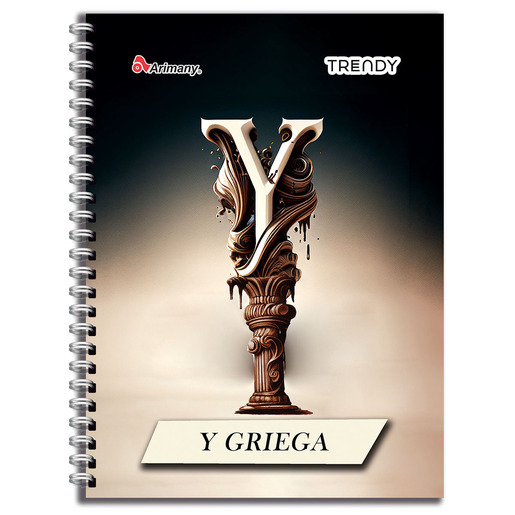 CUADERNO ESPIRAL ARIMANY TRENDY MULTIMATERIAS LINEAS 200H (PASTA SEMI DURA)