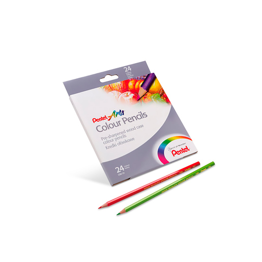 LAPICES DE COLORES PENTEL 24U