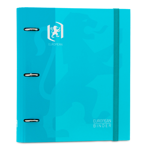 CARPETA EUROPEAN + REPUESTO DE 80H RAYAS (5 BANDAS COLOR Y SCRIBZEE)