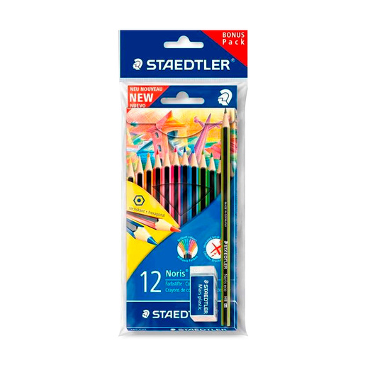 LAPICES DE COLOR STAEDTLER 100% PEFC WOPEX 12U