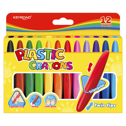 CRAYON KEYROAD TRIANGULAR 12U
