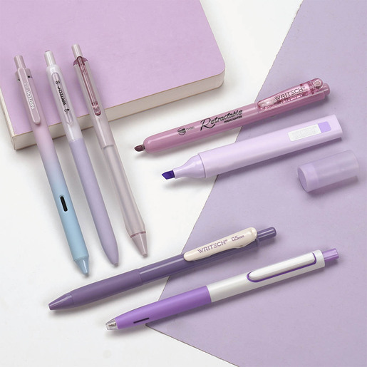KIT WRITECH PROVENCE PARA JOURNALING COLOR MORADO 7U