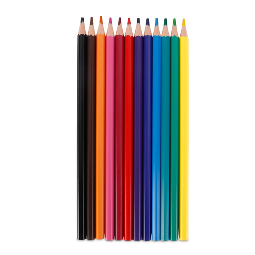 LAPICES DE COLOR EAGLE SIN MADERA 12U