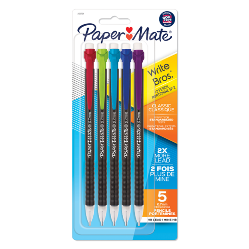 PORTAMINAS PAPER MATE CLASICO 0.7MM 5U