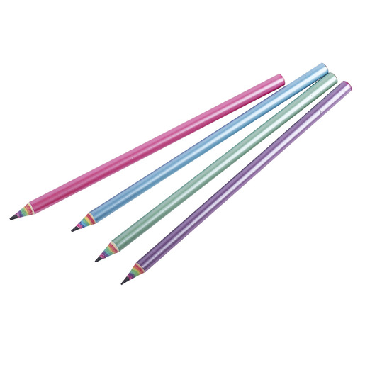 LAPIZ DE GRAFITO ISTUDY HB ARCOIRIS 4U