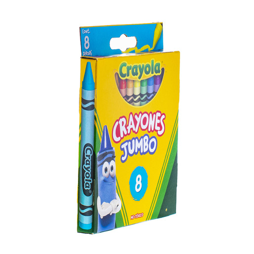 CRAYONES CRAYOLA JUMBO 8U