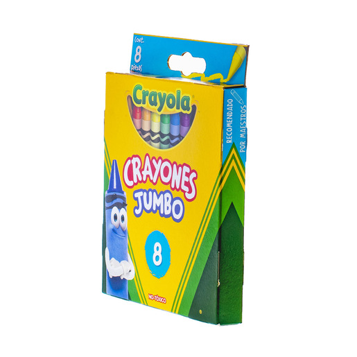 CRAYONES CRAYOLA JUMBO 8U