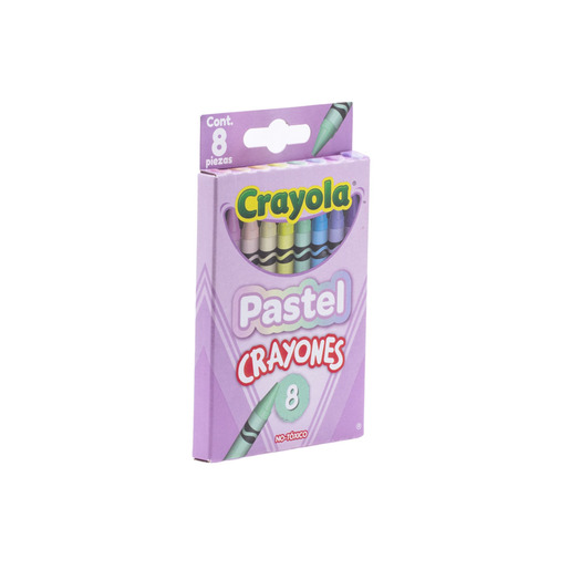 CRAYONES CRAYOLA PASTEL 8U