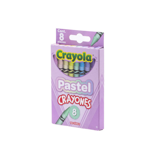 CRAYONES CRAYOLA PASTEL 8U