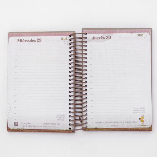 AGENDA 2026 PECHI ESPIRAL MARIPOSA