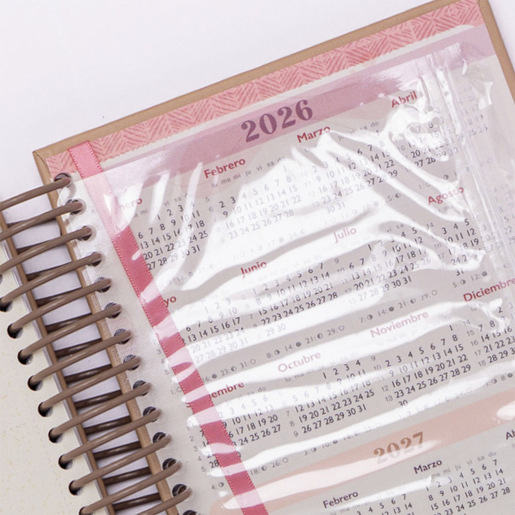 AGENDA 2026 PECHI ESPIRAL MARIPOSA