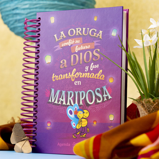 AGENDA 2026 PECHI ESPIRAL MARIPOSA